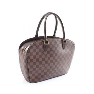 Louis Vuitton Brown Oriental Handbag Saria Damier